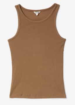 HARLOW TOP - BROWN
