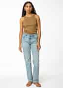 HARLOW TOP - BROWN