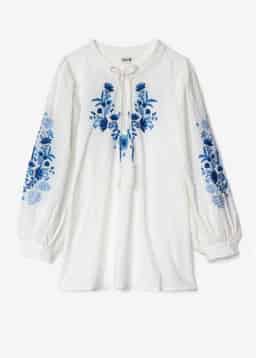 INA BLOUSE - BLUE