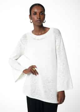 CELIA SWEATER - WHITE