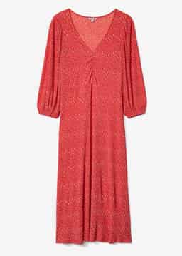 IKA DRESS - CORAL