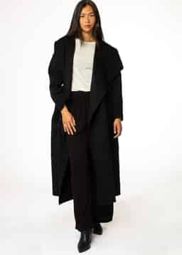 PHOEBE COAT - Black