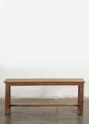 Vintage wood bench 135 - BROWN