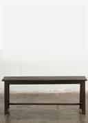 Vintage wood bench 135 - DKBROWN