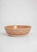 MATHILDA DECO PASTA BOWL - DUSTYPINK