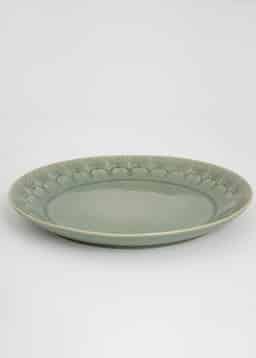 MATHILDA DECO SERVING TRAY - DustyBlue