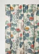 Lin printed Curtain - Nymphaea