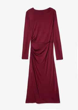 Lovis Dress - BURGUNDY