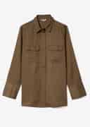 ISLA BLOUSE  - khaki