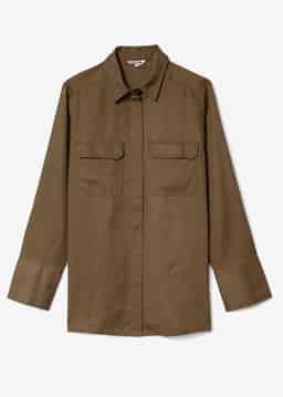 ISLA BLOUSE  - khaki