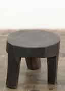 Naga Wood stool	 - DKBROWN