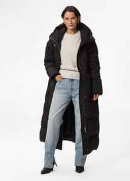 FROST LONG COAT - Black