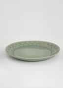 MATHILDA DECO PLATE  - DustyBlue