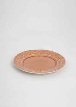 MATHILDA DECO ASSIETTE - DUSTYPINK