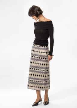 THEA SKIRT - GREY