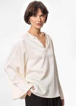 VIVI BLOUSE - WHITE