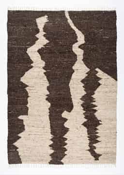 Nora Rug 200x300 - BEIGEBROWN