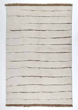 Suzy Rug 200x300 - OffwhiteBrown