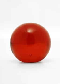 GRETA GLASS OBJECT - AMBER