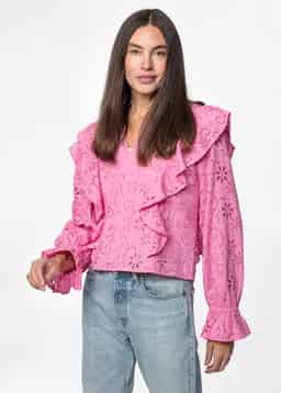 SHIFFLEY BLOUSE - PINK