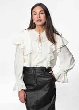 ALIZIA BLOUSE - OFFWHITE