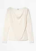 SABINE KNITTED TOP - WHITE