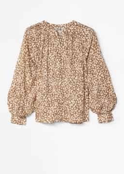 CORALIE BLOUSE 251 - BROWN