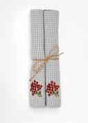 Tiny Gingham Napkin S/2 - BLUE