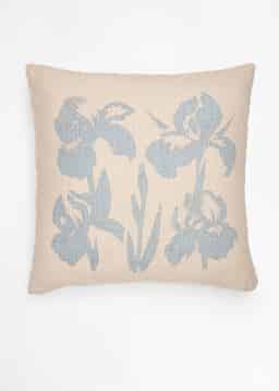 Lin printed CC - IRIS DUSTY BLUE
