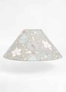 VANJA LAMPSHADE - FLORALSWIRLBLUE