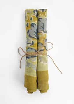 Viny Napkin 2pk - TULIP GREEN