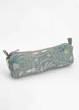 Viny Pencil Case - FLORALSWIRLBLUE