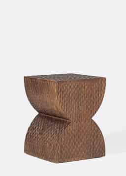 Mia side table - BROWN