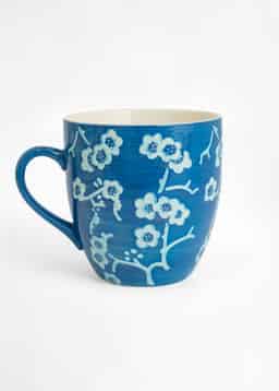 XL MUG - Blue flower