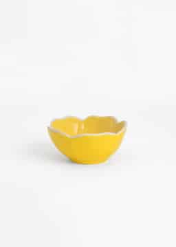 FLOWER MINI BOWL - YELLOW