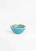 FLOWER MINI BOWL - TURQUOISE