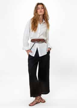 KAMAALA CROPPED PANT 251 - Black