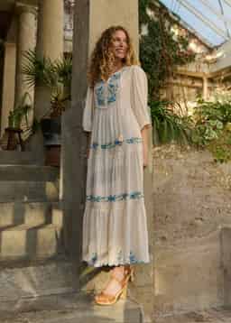 JULIETTE DRESS  - PEACH