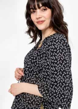 MILLA BLOUSE - Black