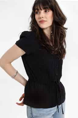 WINNIE BLOUSE 251 - Black