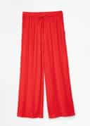ELSIE CROPPED PANTS - RED