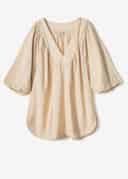 ALLEGRA BLOUSE - BEIGE