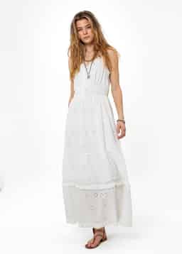 FREY DRESS  - WHITE