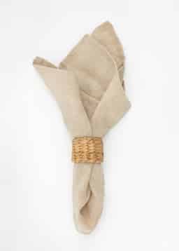 BASANTI NAPKIN RING - NATURAL