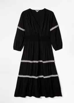 SINNA DRESS - Black