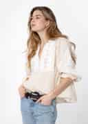 STRAW BELT  - Black