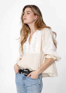 STRAW BELT  - Black