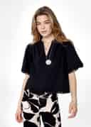 ARIELLE BLOUSE - Black