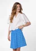 BELLA SKIRT - BLUE AOP