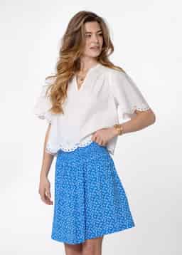 BELLA SKIRT - BLUE AOP